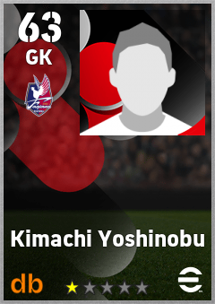 Kimachi Yoshinobu — GK, OVR 63, MAX 63