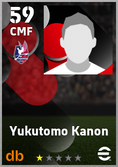 Yukutomo Kanon — CMF, OVR 59, MAX 59