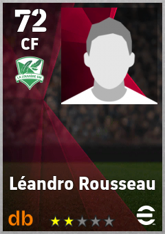 Léandro Rousseau — CF, OVR 72, MAX 72