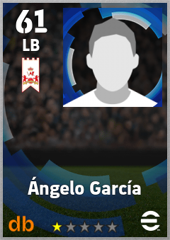 Ángelo García — LB, OVR 61, MAX 61