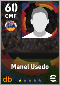 Manel Usedo — CMF, OVR 60, MAX 60