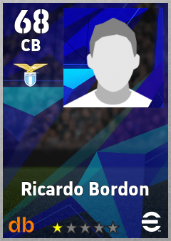 Ricardo Bordon eFootball player card