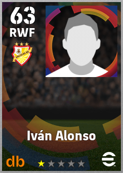 Iván Alonso — RWF, OVR 63, MAX 63