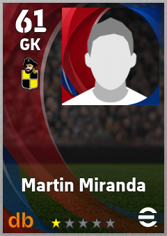 Martin Miranda eFootball player card