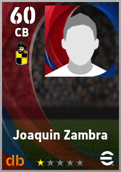 Joaquin Zambra eFootball player card