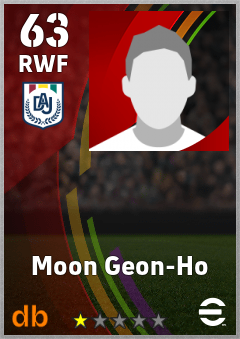Moon Geon-Ho eFootball player card