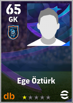 Ege Öztürk — GK, OVR 65, MAX 65