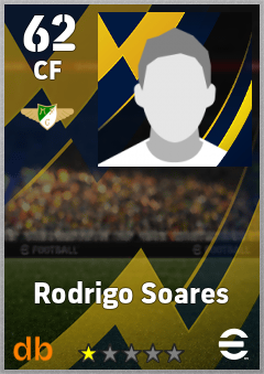 Rodrigo Soares — CF, OVR 62, MAX 62