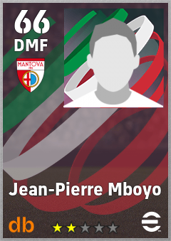 Jean-Pierre Mboyo — DMF, OVR 66, MAX 66