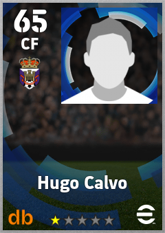 Hugo Calvo — CF, OVR 65, MAX 65