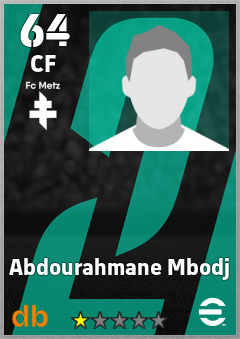 Abdourahmane Mbodj eFootball player card