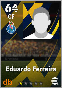 Eduardo Ferreira — CF, OVR 64, MAX 64