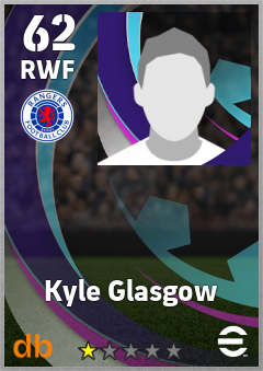 Kyle Glasgow — RWF, OVR 62, MAX 62