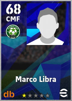 Marco Libra — CMF, OVR 68, MAX 68
