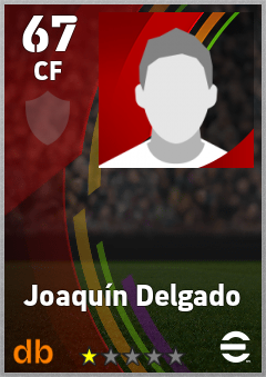Joaquín Delgado — CF, OVR 67, MAX 67