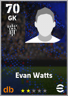 Evan Watts eFootball player card