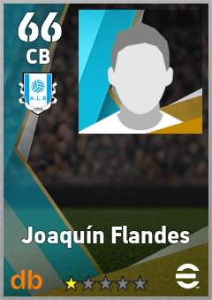 Joaquín Flandes — CB, OVR 66, MAX 66