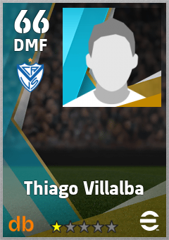 Thiago Villalba — DMF, OVR 66, MAX 66