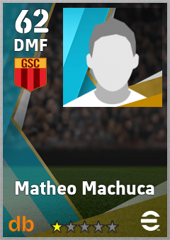 Matheo Machuca — DMF, OVR 62, MAX 62
