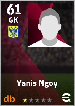 Yanis Ngoy — GK, OVR 61, MAX 61