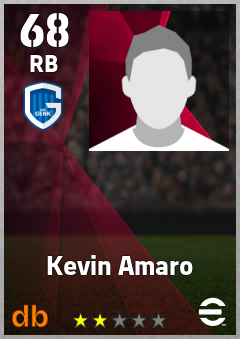 Kevin Amaro — RB, OVR 68, MAX 68