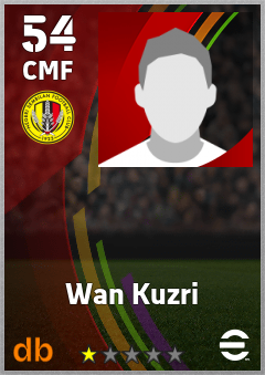 Wan Kuzri — CMF, OVR 54, MAX 54