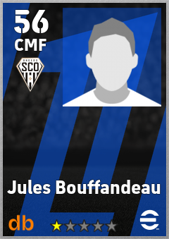 Jules Bouffandeau — CMF, OVR 56, MAX 56