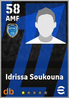 Idrissa Soukouna — AMF, OVR 58, MAX 58
