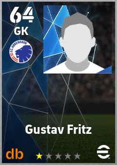 Gustav Fritz — GK, OVR 64, MAX 64