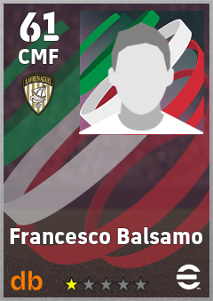 Francesco Balsamo — CMF, OVR 61, MAX 61