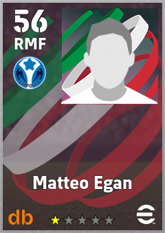 Matteo Egan eFootball player card