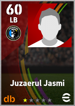 Juzaerul Jasmi eFootball player card