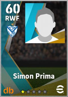 Simon Prima eFootball player card