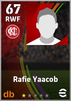 Rafie Yaacob — RWF, OVR 67, MAX 67