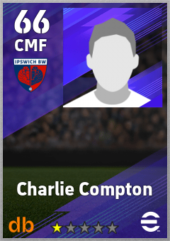 Charlie Compton — CMF, OVR 66, MAX 66