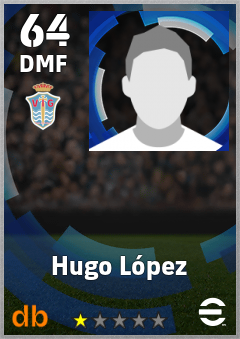Hugo López — DMF, OVR 64, MAX 64