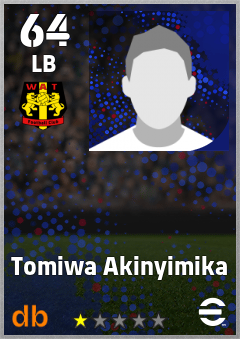 Tomiwa Akinyimika — LB, OVR 64, MAX 64