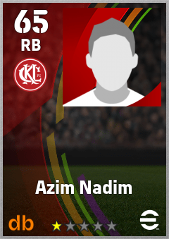 Azim Nadim — RB, OVR 65, MAX 65