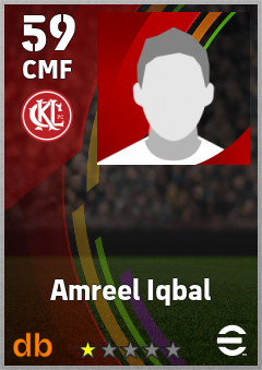 Amreel Iqbal — CMF, OVR 59, MAX 59