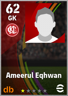 Ameerul Eqhwan — GK, OVR 62, MAX 62