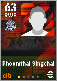 Phoomthai Singchai — RWF, OVR 63, MAX 63