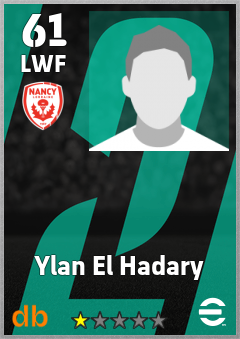 Ylan El Hadary — LWF, OVR 61, MAX 61