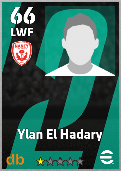 Ylan El Hadary — LWF, OVR 66, MAX 66