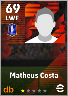 Matheus Costa eFootball player card