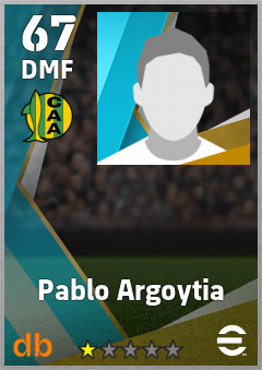 Pablo Argoytia — DMF, OVR 67, MAX 67