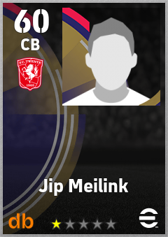 Jip Meilink — CB, OVR 60, MAX 60