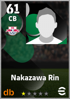 Nakazawa Rin — CB, OVR 61, MAX 61