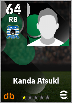 Kanda Atsuki — RB, OVR 64, MAX 64