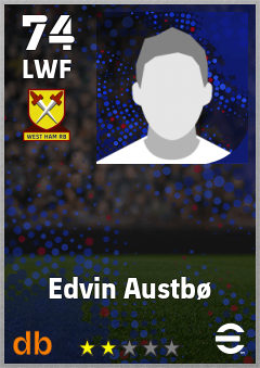 Edvin Austbø eFootball player card