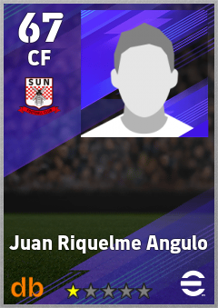 Juan Riquelme Angulo — CF, OVR 67, MAX 67